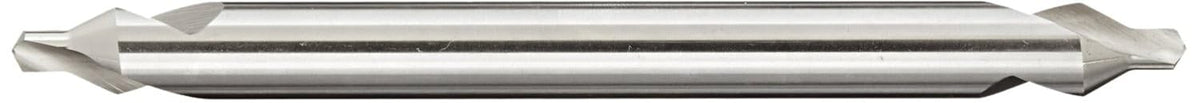 YG-1 D1C90 High Speed Steel Long Length Center Drill Bit, Uncoated (Bright), Slow Spiral, 60 Degree, 5/64" Diameter x 4" Length (Pack of 1)