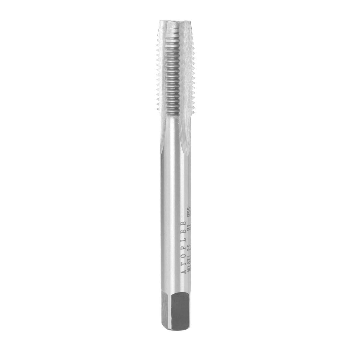 ATOPLEE M10x1.25mm Metric Tap, M2 HSS 6542 Right-Hand Thread Tap