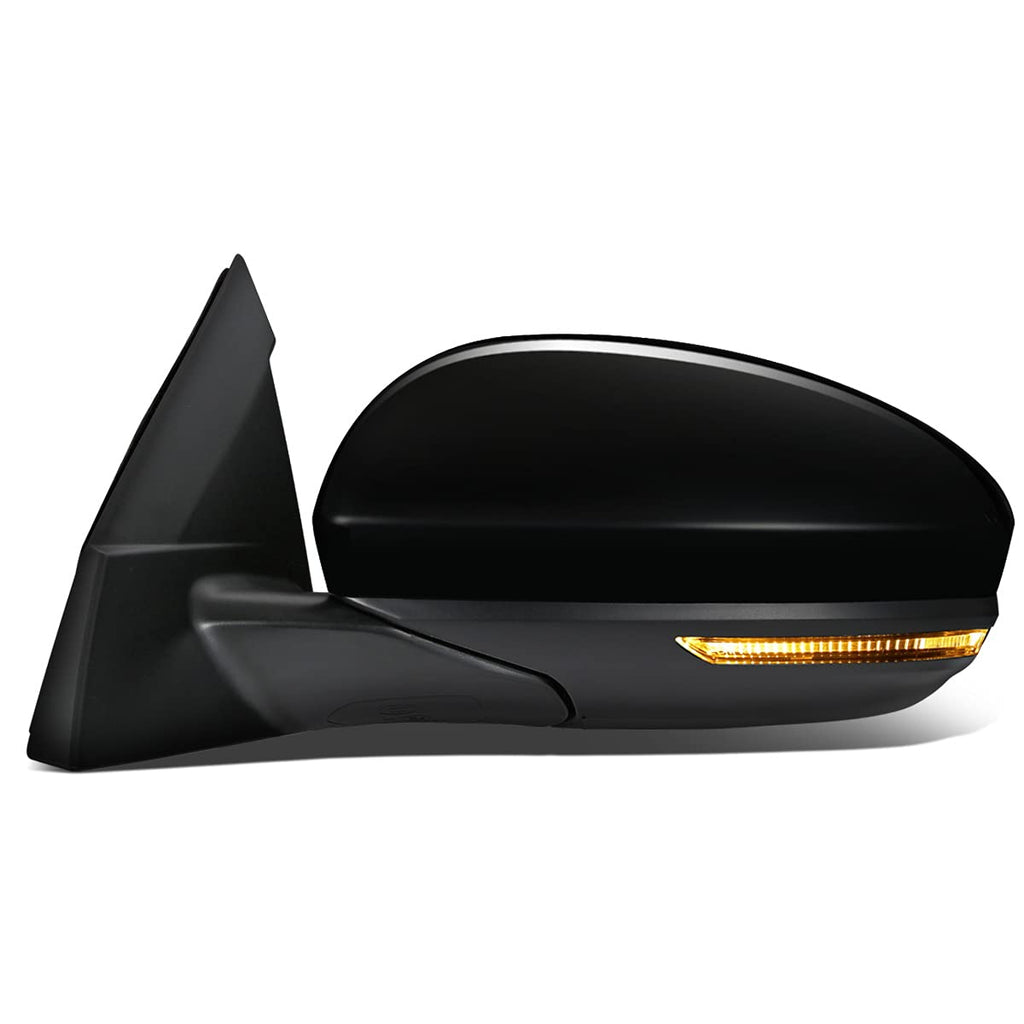 DNA Motoring OEM-MR-NI1320312 Left Side Powered Operated Foldable Heated Rear View Mirror w/Turn Signal Compatible with 2019-2020 Altima
