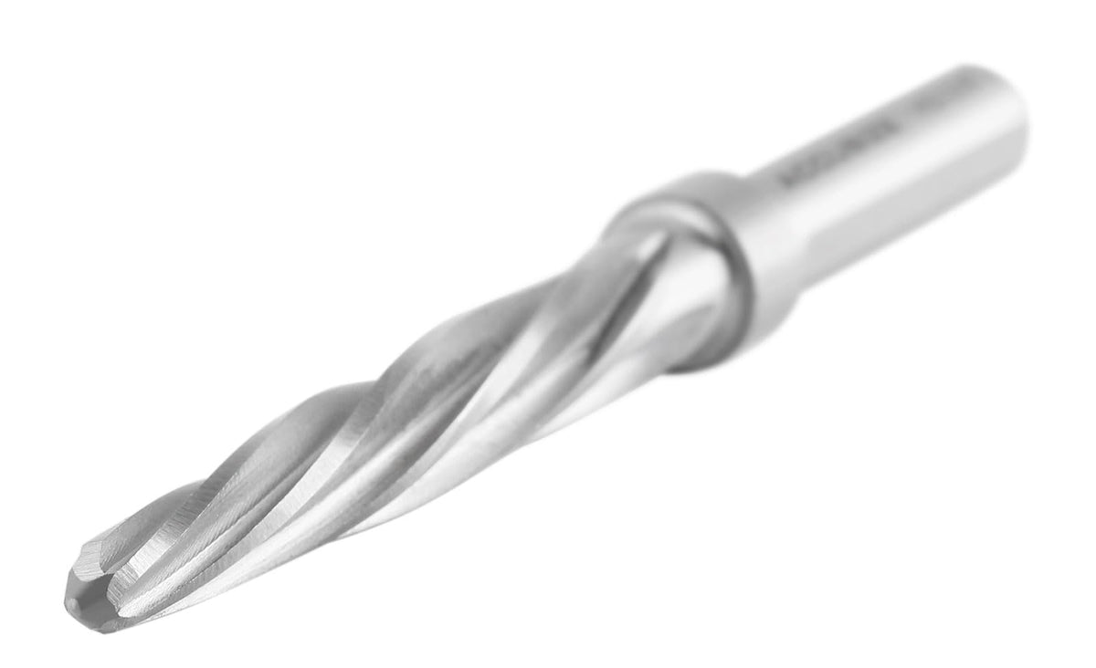 Accusize HSS Construction Reamer, 3/8 in, 3-Flat Shank, 0522-0038