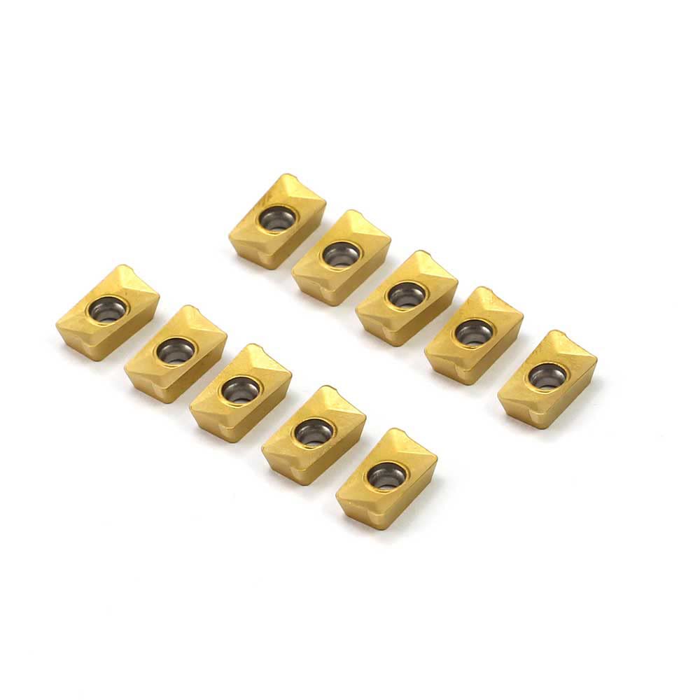 OSCARBIDE Carbide Insert APKT11T308 Milling Inserts, 10 Pieces