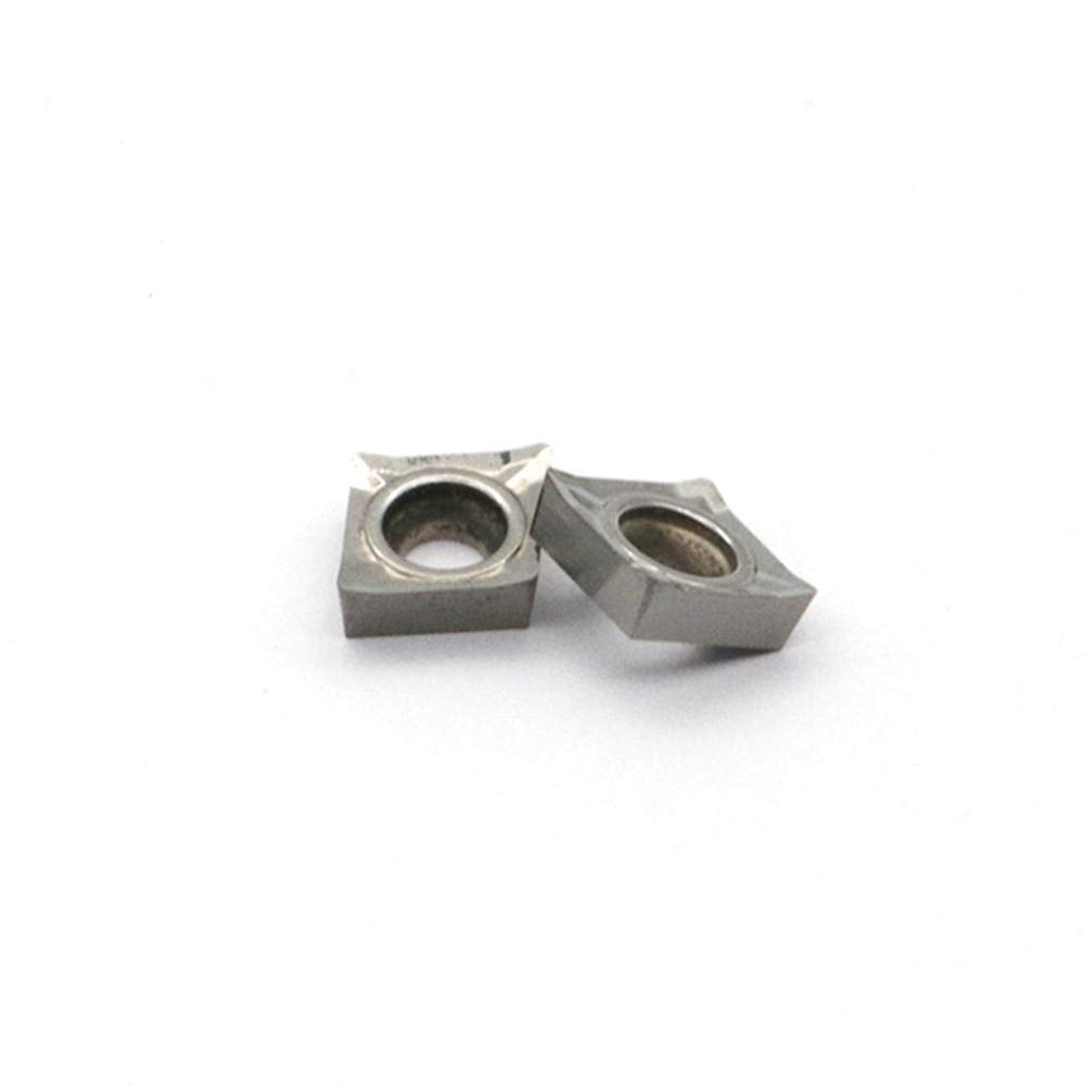 FomaSP Carbide Inserts for Aluminum CCGT21.51 / CCGT060204-LH for Turning Cutting Tools Finishing Cutting,10 Pcs