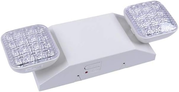 Commercial Electric Rectangle 11-Watt with Ni-Cad 6.0-Volt Battery White Integrated LED Emergency Light