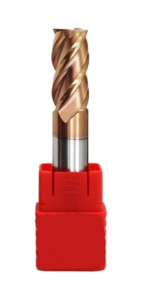 PRVRHMMCPN Milling Cutter Alloy Coating Tungsten Steel Tool CNC Maching Hrc55 Endmill(4.0mmx50L)