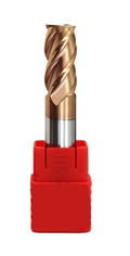 PRVRHMMCPN Milling Cutter Alloy Coating Tungsten Steel Tool CNC Maching Hrc55 Endmill(4.0mmx50L)