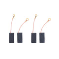 DongJinK 2 Pair Carbon Brush Set Compatible with Porter Cable 7518 75182 7519 75192 7536 75362 7537 7538 7539 874203 878353 and more, Replace N031634 698873