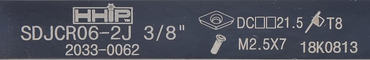 HHIP 2033-0062 Style SDJCR 06-2J Turning Tool Holder