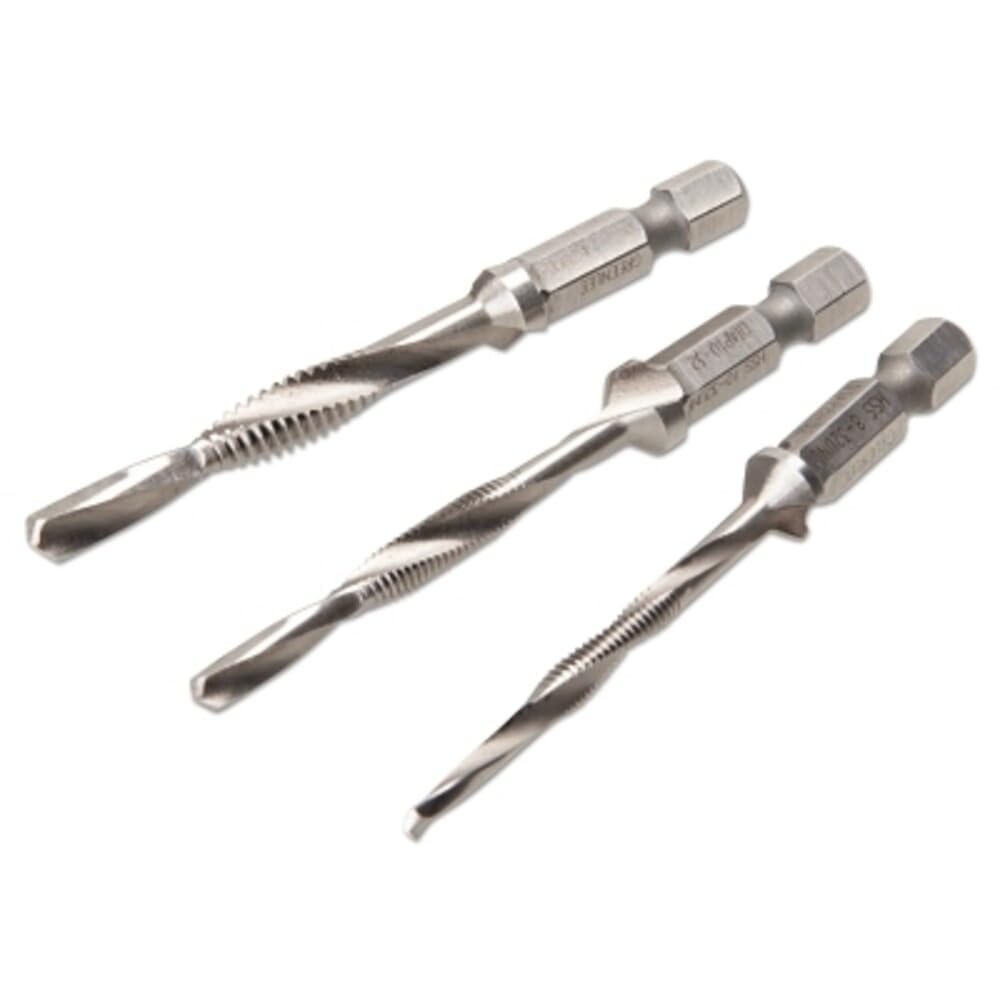 Greenlee Drill/Tap/Countersink Bit, 10-32X2 1/4 L