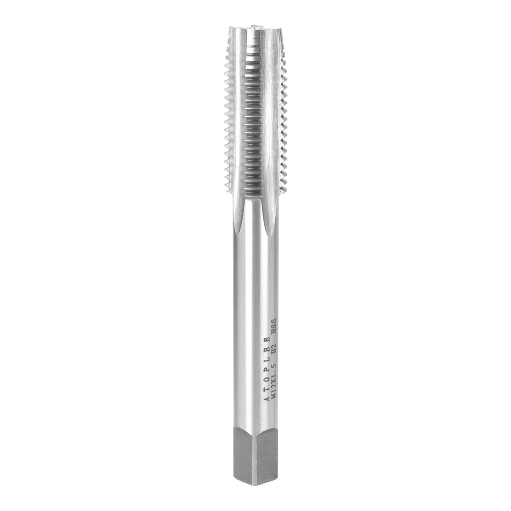 ATOPLEE M12x1.5mm Metric Tap, M2 HSS 6542 Right-Hand Thread Tap