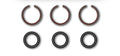 0.5 in. Friction Rings & O-Rings for Milwaukee Cordless Tools - 3 Piece