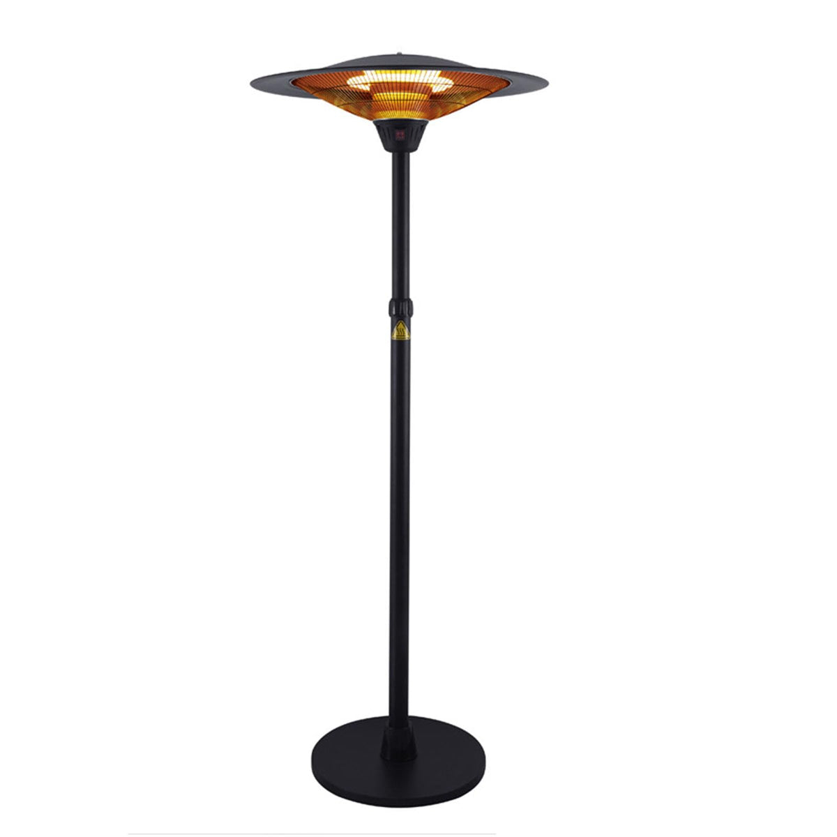 Umbrella Electric Patio Heater For Outdoor,3000w Outdoor Heater With Adjustable Height,3 Adjustable Power