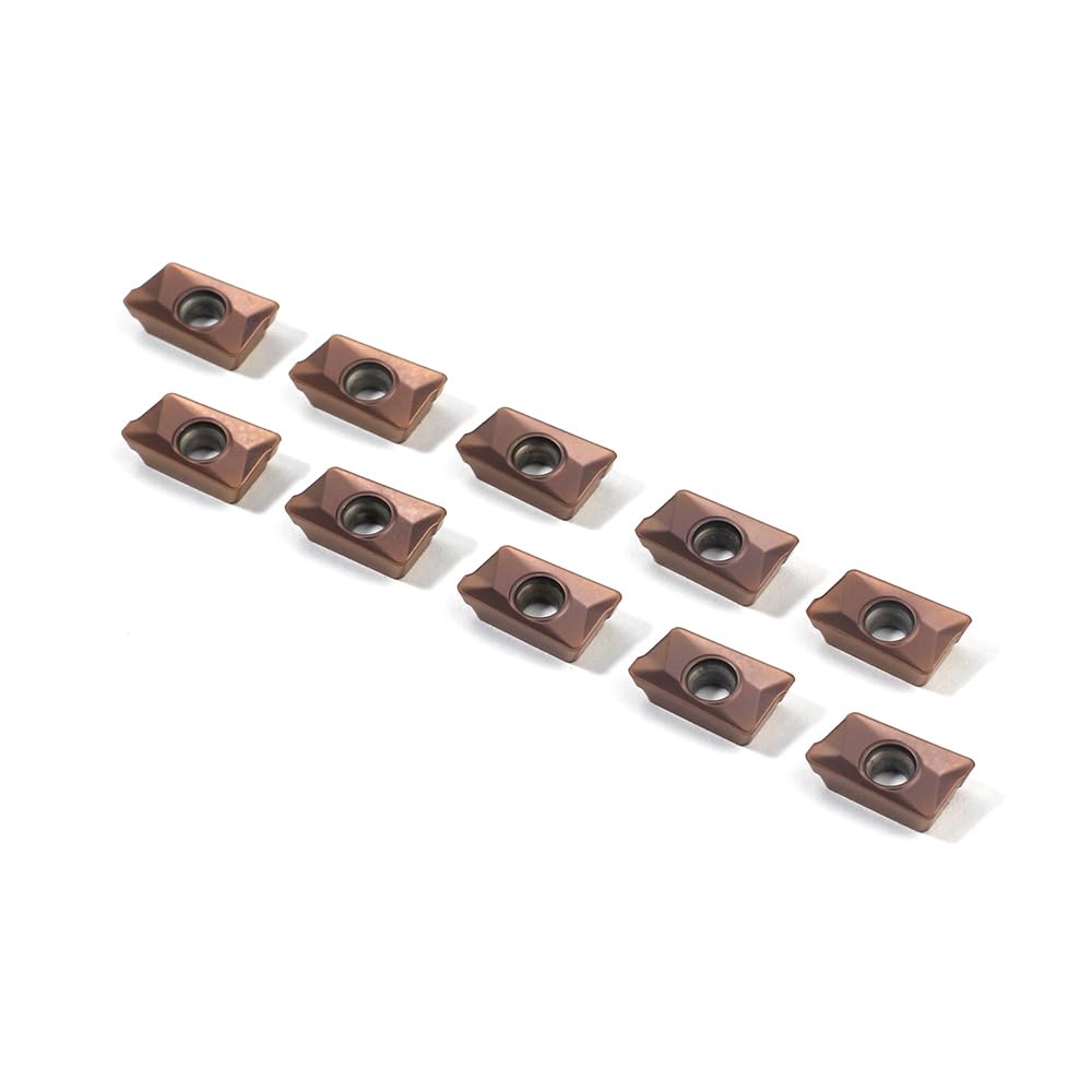 YUFUTOL Carbide Milling Inserts APKT11T308 10 Pieces