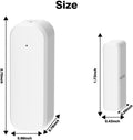 WiFi Door Window Sensor, Smart Contact Sensor with App Alerts, Compatible with Alexa & Google Assistant, Tuya Smart