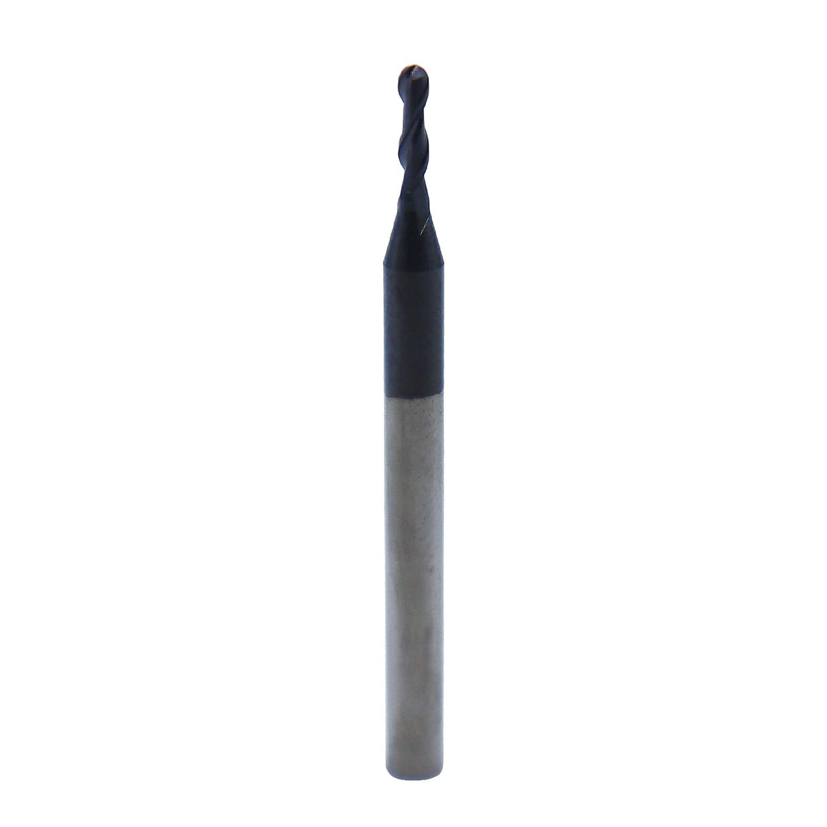 5PCS 1/16in Solid Carbide Ball Nose End Mill, 1/8" Shank Diameter, 2 Flute