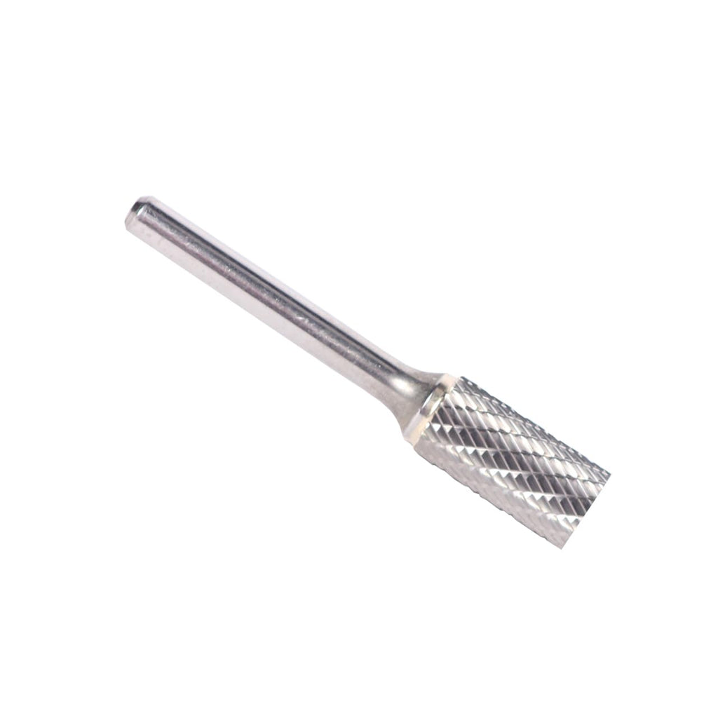 Drill America SA-7 Carbide Burr/Rotary File Cylindrical Double Cut for Die Grinder 3/4" Dia. x 1" Cut Length with 1/4" Shank and 2-3/4" Overall Length, DUL Series