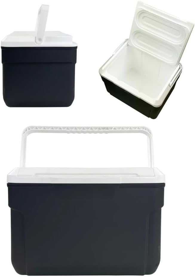 Laguna Ice Chest Cooler, 9 Quart, Personal Cooler Box, Red