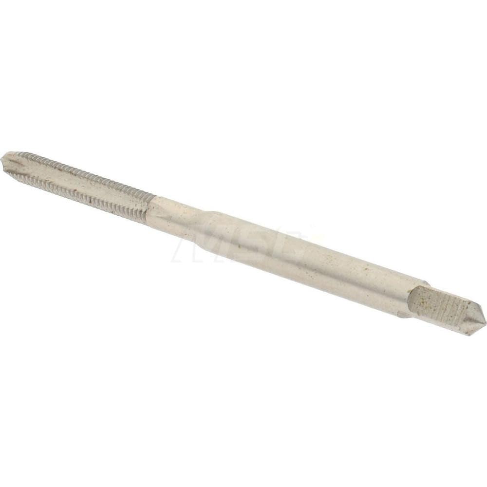 Hertel Spiral Point STI Tap, #2-56 UNC, 2 Flutes, Plug, High Speed Steel, Bright/Uncoated, 1-7/8" OAL, 9/16" Thread Length