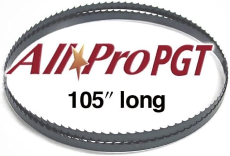 Olson Saw APG73805 3/8 by 0.025 by 105-Inch All Pro PGT Band 4 TPI Hook Saw Blade