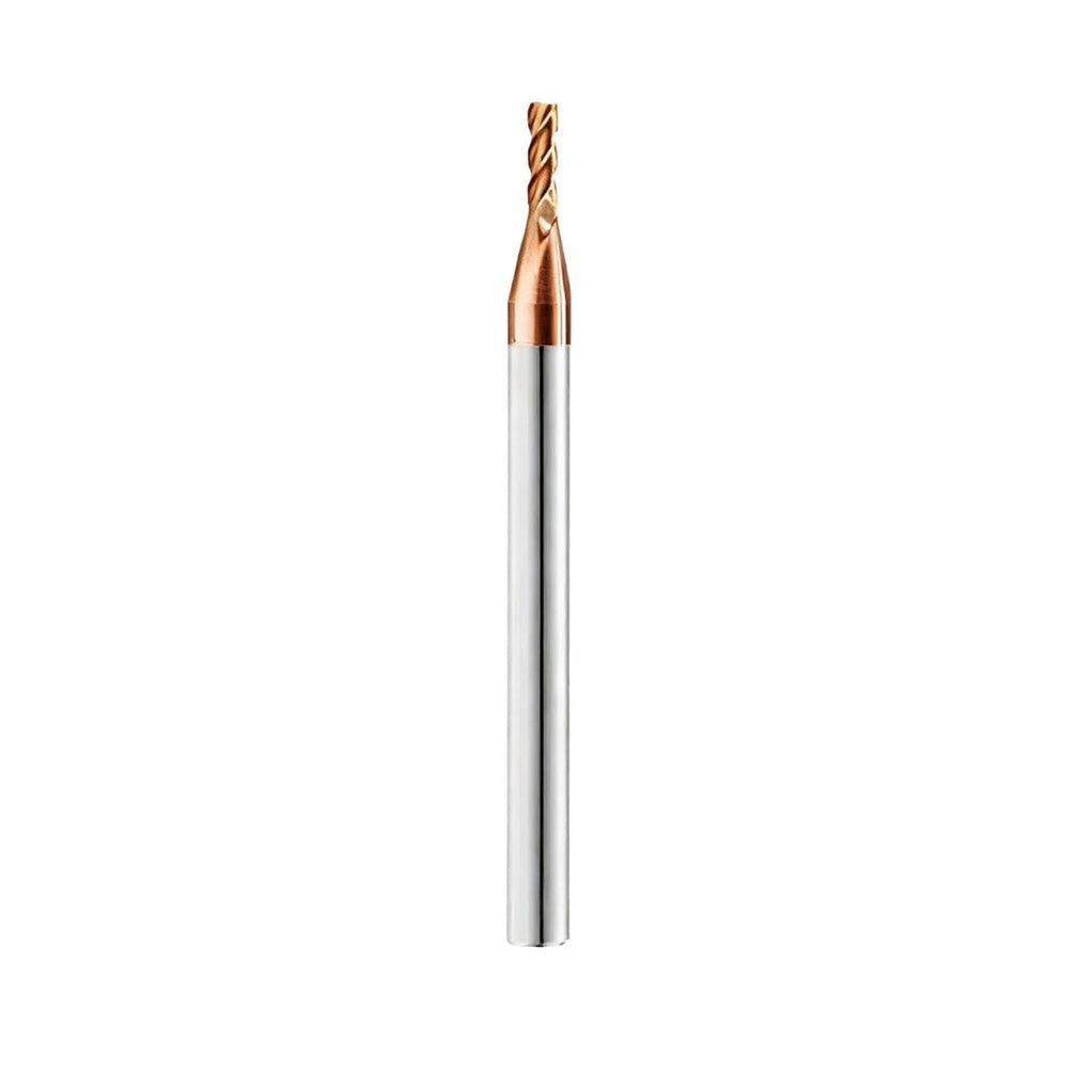 SKWOTZKOFF 1PCS 3/32" End Mill Bits Carbide Square 4 Flute TiN 1/8" Shank