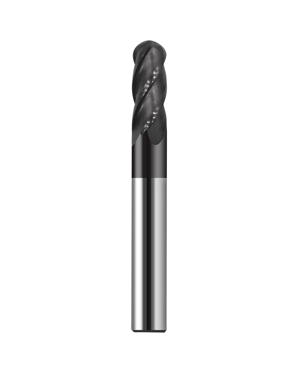 5/16in Ball Nose Solid Carbide End Mill, 30 Degree Helix, 4 Flute