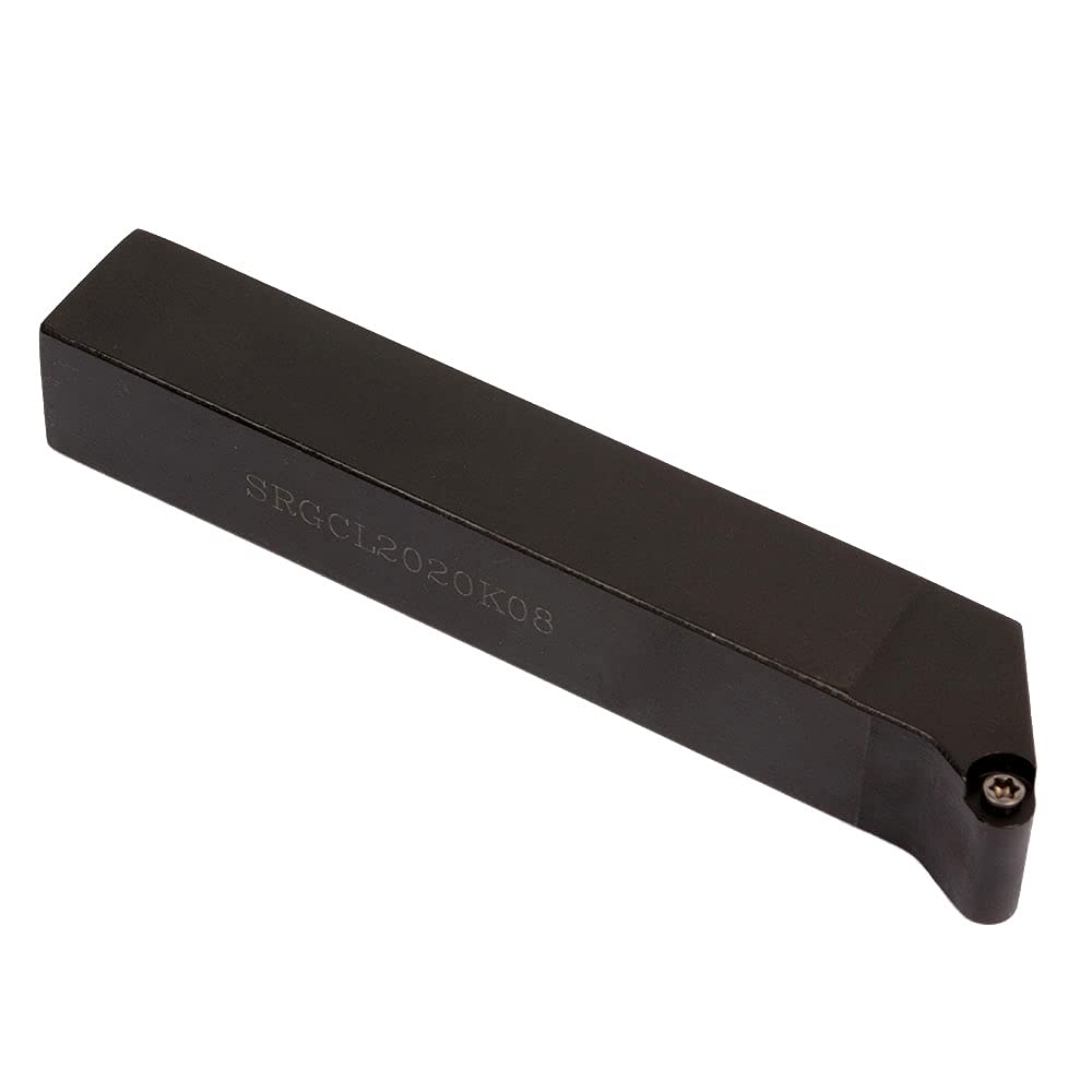3/4" SRGCL 2020K08 Lathe External Turning Holders 90° Lathe Turning & Profiling Tool Holder for Round Carbide Inserts RCMT08 R4 (SRGCL2020K08)