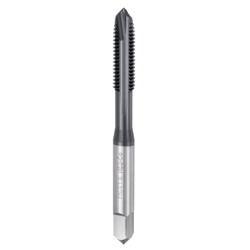 Workkyma Spiral Point Tap M6x1 HSS Titanium Carbon Nitride Coating