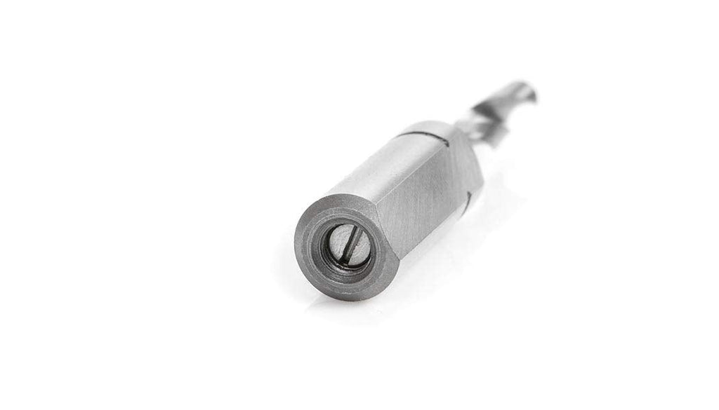 Amana Tool 315103 Solid Carbide Dowel Drill Boring Bit L/H 3mm D x 57.5mm Long x 10x25mm SHK