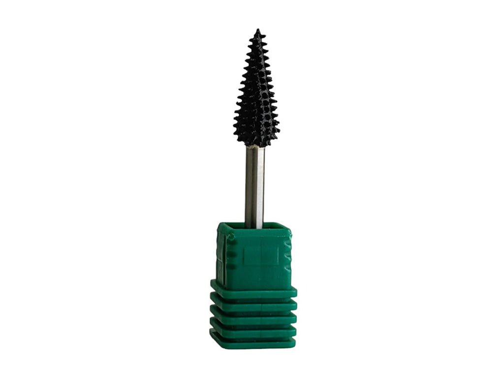 Extreme Spikes Conical Rotary Burr, 1⁄8" Shaft, Very Coarse - dremel burr bit for wood carving-fit rotary tool Dremel, Foredom, DeWalt, Milwaukee. Abrasive Tungsten Carbide