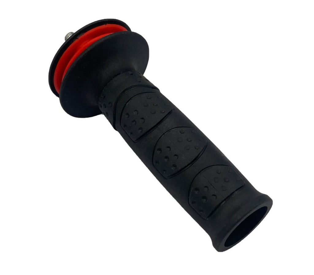 Tolxh #M8 Angle Grinder Handle Metal Anti-Vibration Function 8mm Black Quality Durable New Replacement Part