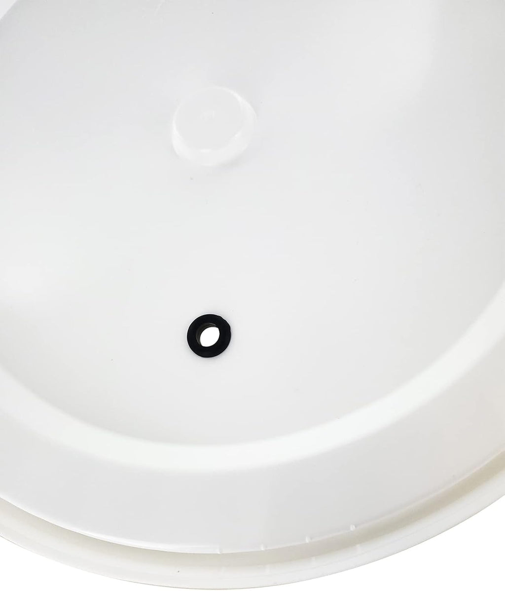 6.5 Gallon plastic fermenter with lid (2-(Pack))