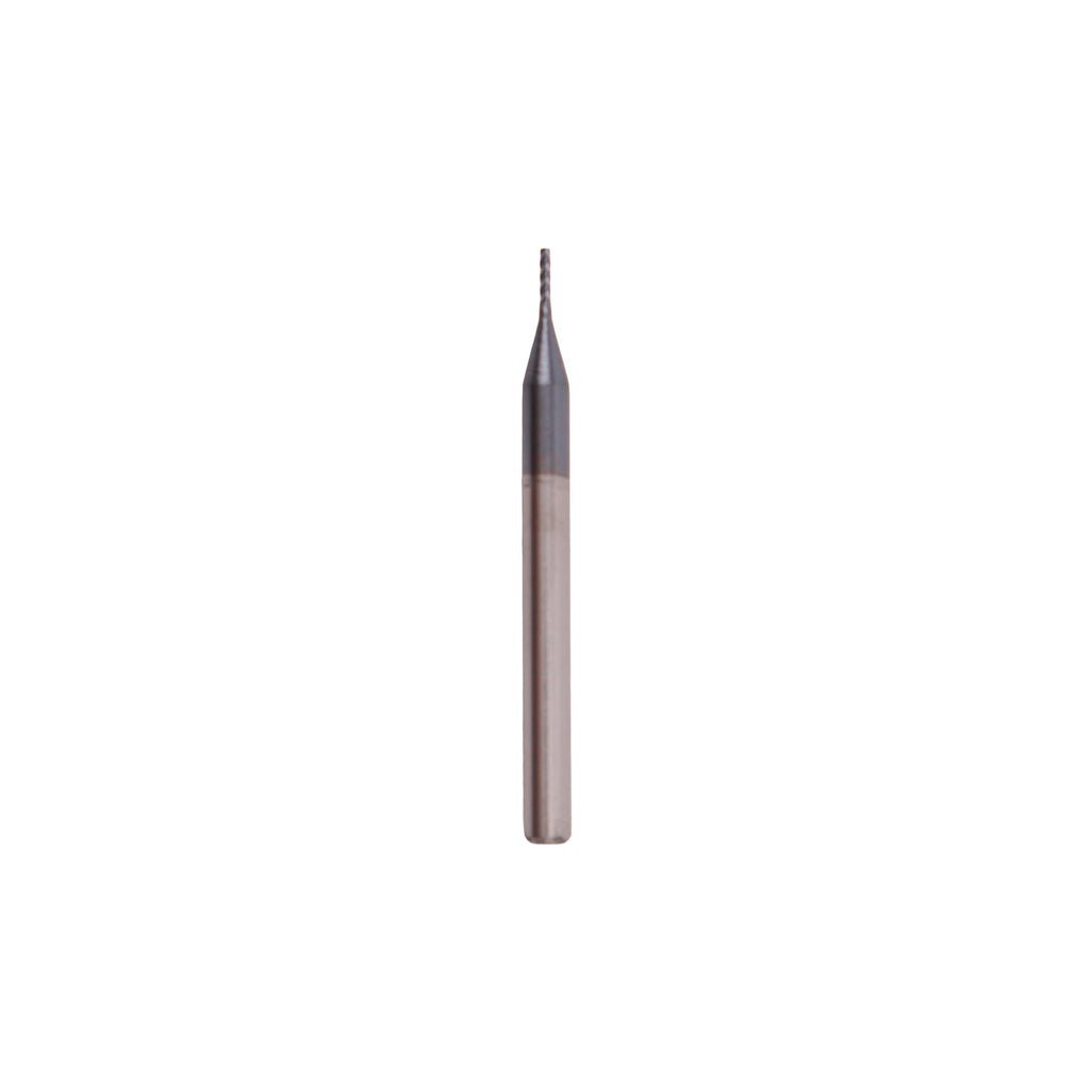 Zvrixe 5Pcs 1/32" Carbide Square End Mills, ALTiN Coated, 4 Flute