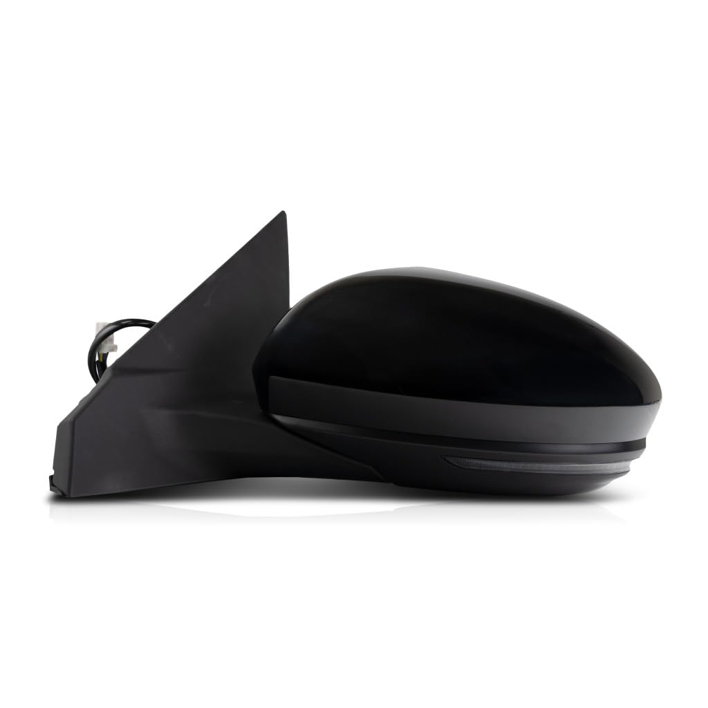 For Nissan Sentra 2020 2021 2022 Door Mirror Driver Side | Power | Heated | Manual-Folding | w/Turn Signal Light | Replacement For NI1320327 | 96302-6LB1A, 96374-6LB0H