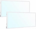 hykolity 2x4 LED Flat Panel Troffer Light 5CCT Dimmable,Drop Ceiling,2Pack