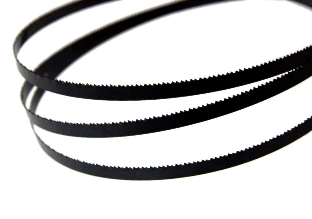 FOXBC 62 Inch x 3/16 Inch x 14 TPI Bandsaw Blades for Ryobi, Wen, Grizzly, Skil, Craftsman, Powertec 9" Bandsaw - 2 Pack