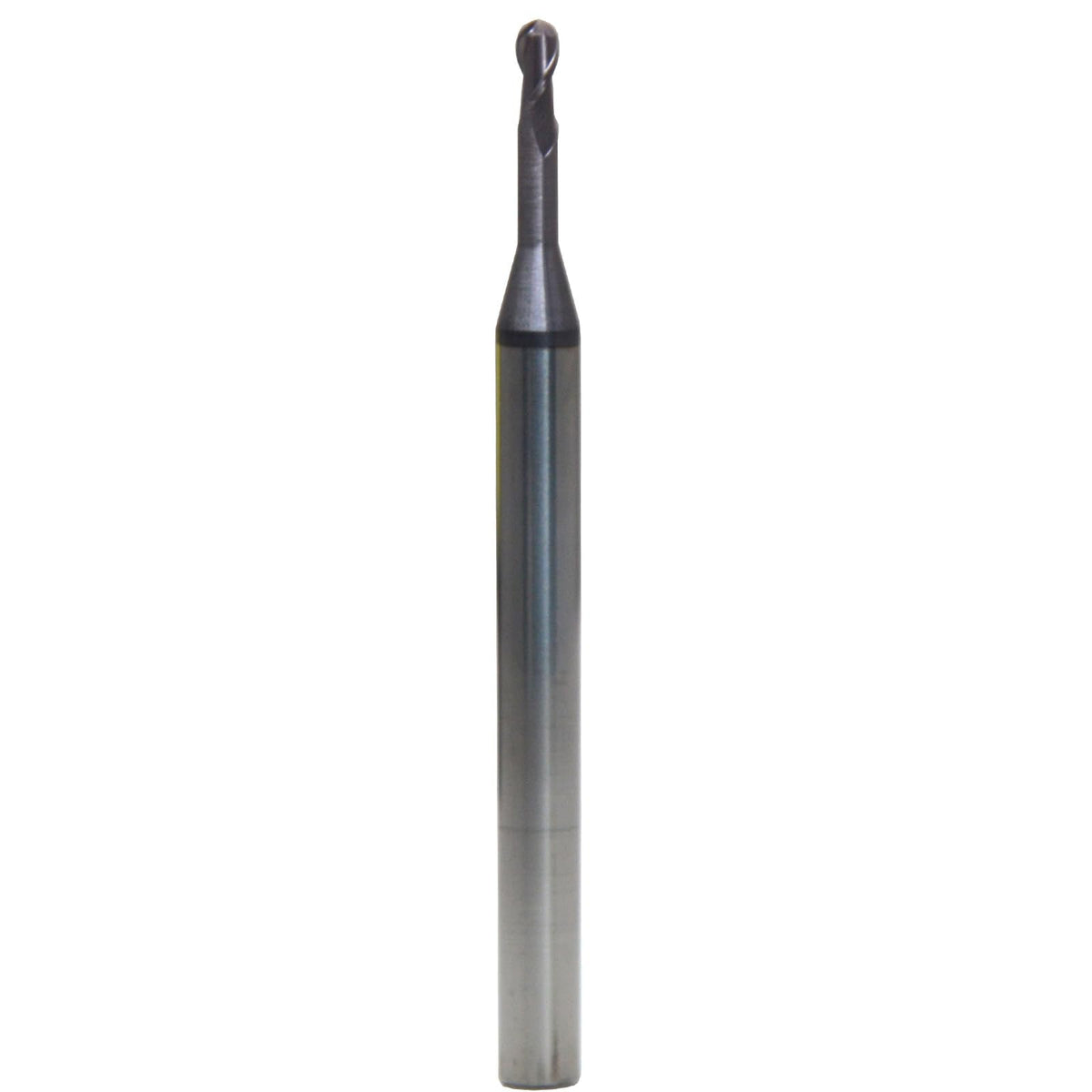 WKSTOOL 1.5mm Mill Dia 2 Flutes Long Reach Neck Solid Carbide Ball Nose CNC Mill Cutter Deep Cavity Milling CNC Router Bit for Low Medium Alloy Steels