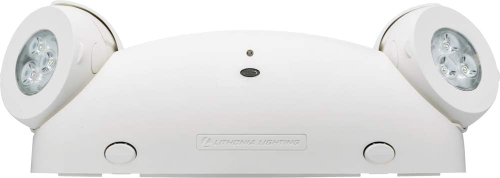 Lithonia Lighting Quantum LED Emergency Light, 2 Adjustable Heads, UVOLT