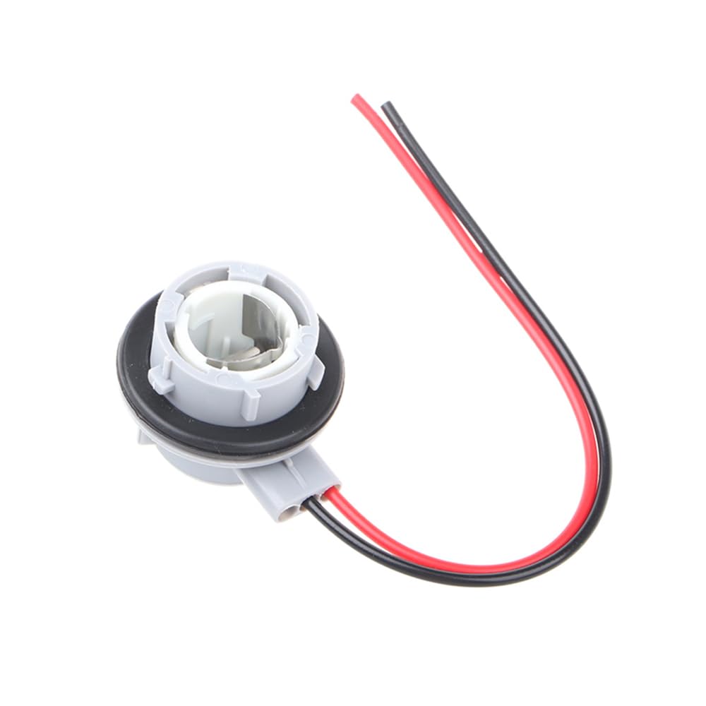 KBPEIJIN 1156 P21W Bulb Socket Wiring Harness Fit for Audi Q7 Tail Light Socket Connector 2Pcs