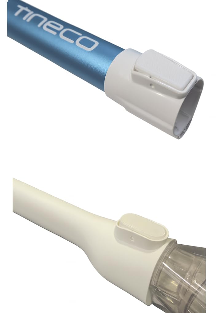 Release Latch Lock Tab Replacement, White Plastic Tool Catch Button with Springs, Snap Click Mechanism for Tineco Vacuum Cleaner