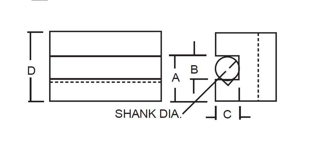 Accusize Industrial Tools Oxa Boring, Turning and Facing Tool Holder for Mini Lathe and 1/2'' Tools, Style 2, 0250-0002