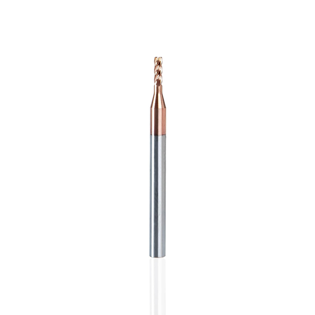 NZ 4 Flute 1/16" Square End Mill TiSiN-Coated Carbide for Hardened Stainless Alloy Steel Titanium Cast Iron