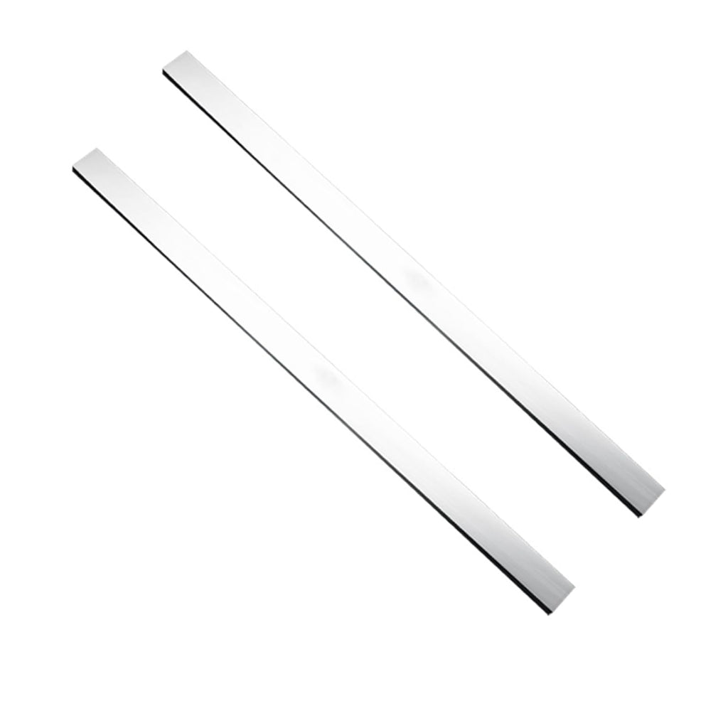 Coavoo HSS Lathe Tool Bits Bar 10mm x 12mm x 200mm High Speed Steel Square Rectangular Fly Cutter Mill Blank Lathe Turning Tool Blanks, 2 Pcs for Craft Knife Cutting and Making