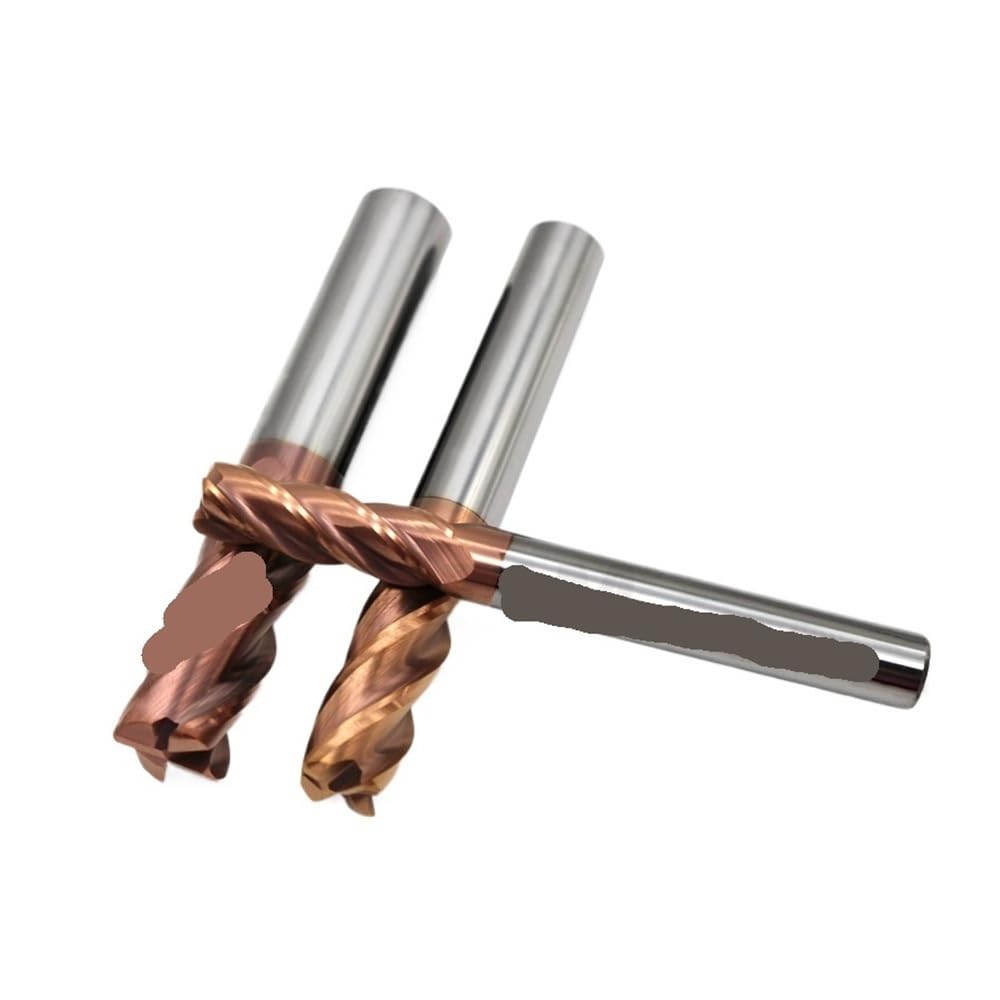 PRVRHMMCPN Milling Cutter Alloy Coating Tungsten Steel Tool CNC Maching Hrc55 Endmill(4.0mmx50L)