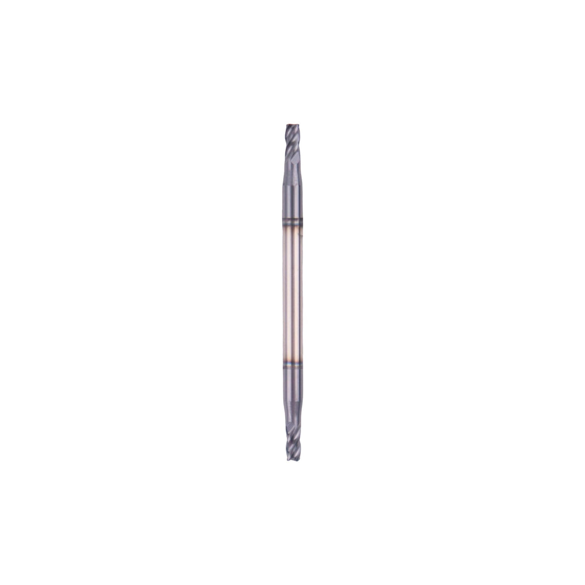 Zvrixe 5Pcs 3/32" Carbide Square End Mills, ALTiN Coated, 4 Flute
