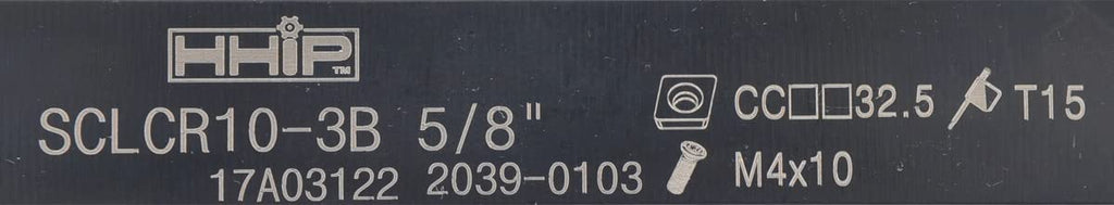 HHIP 2039-0103 Style SCLCR 10-3B Turning Tool Holder