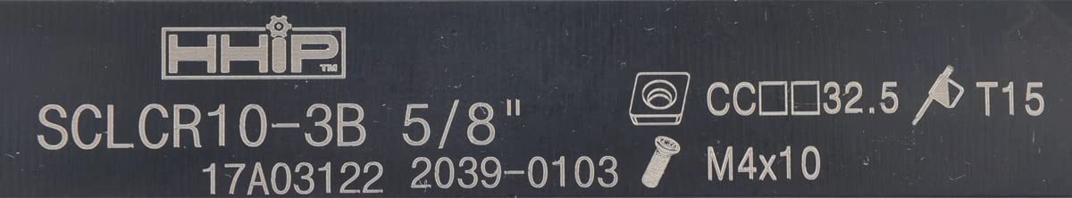 HHIP 2039-0103 Style SCLCR 10-3B Turning Tool Holder