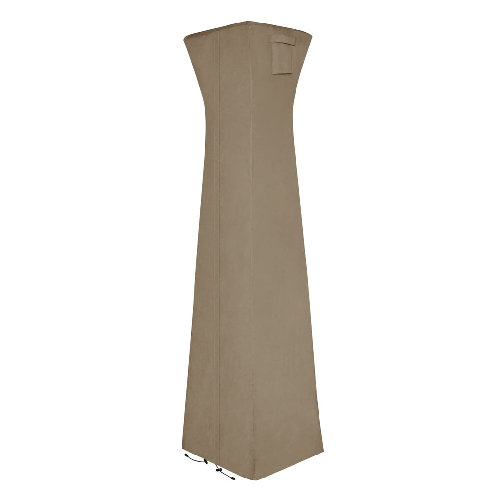 Pyramid Torch Patio Heater Cover, 90"H x 23"L x 23"W, Camel