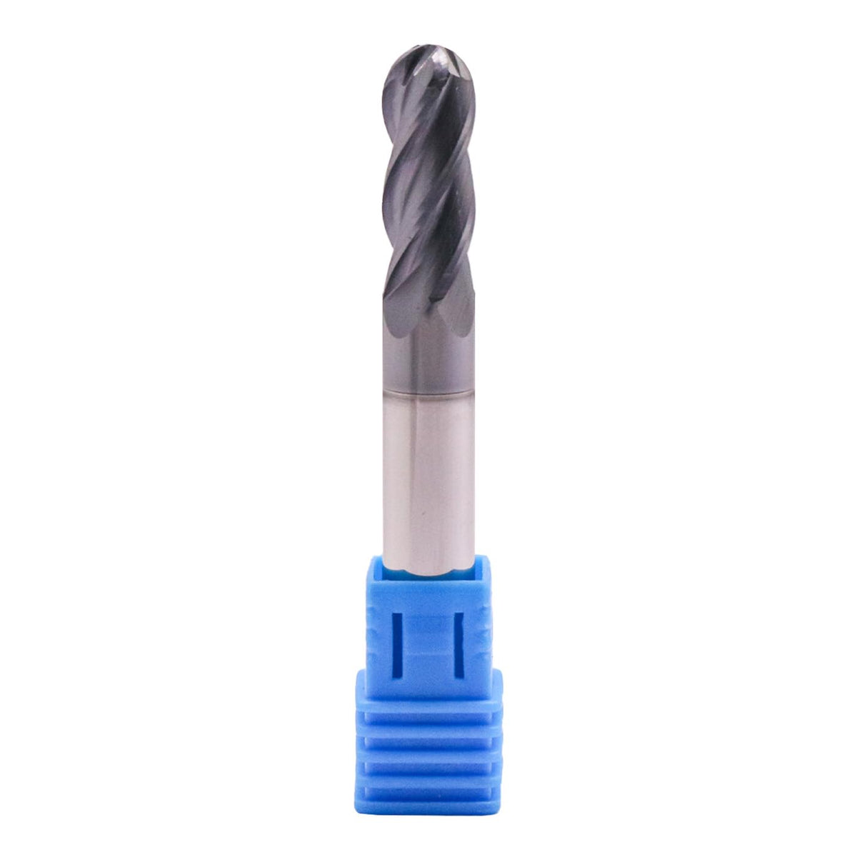 4 Flute Solid Carbide Ball Nose End Mill Cutter(1Pc, 5/16"), AlTiN Coated