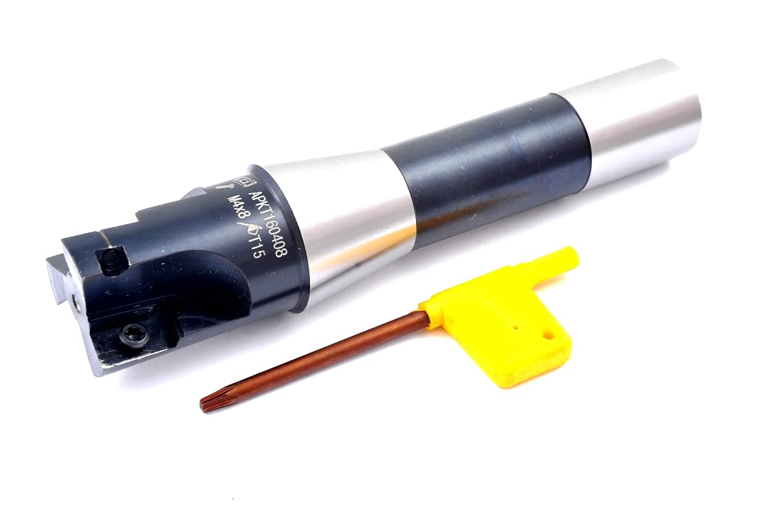 HHIP 5822-3250 90 Degree R8 Indexable End/Face Mill, 1-1/4"