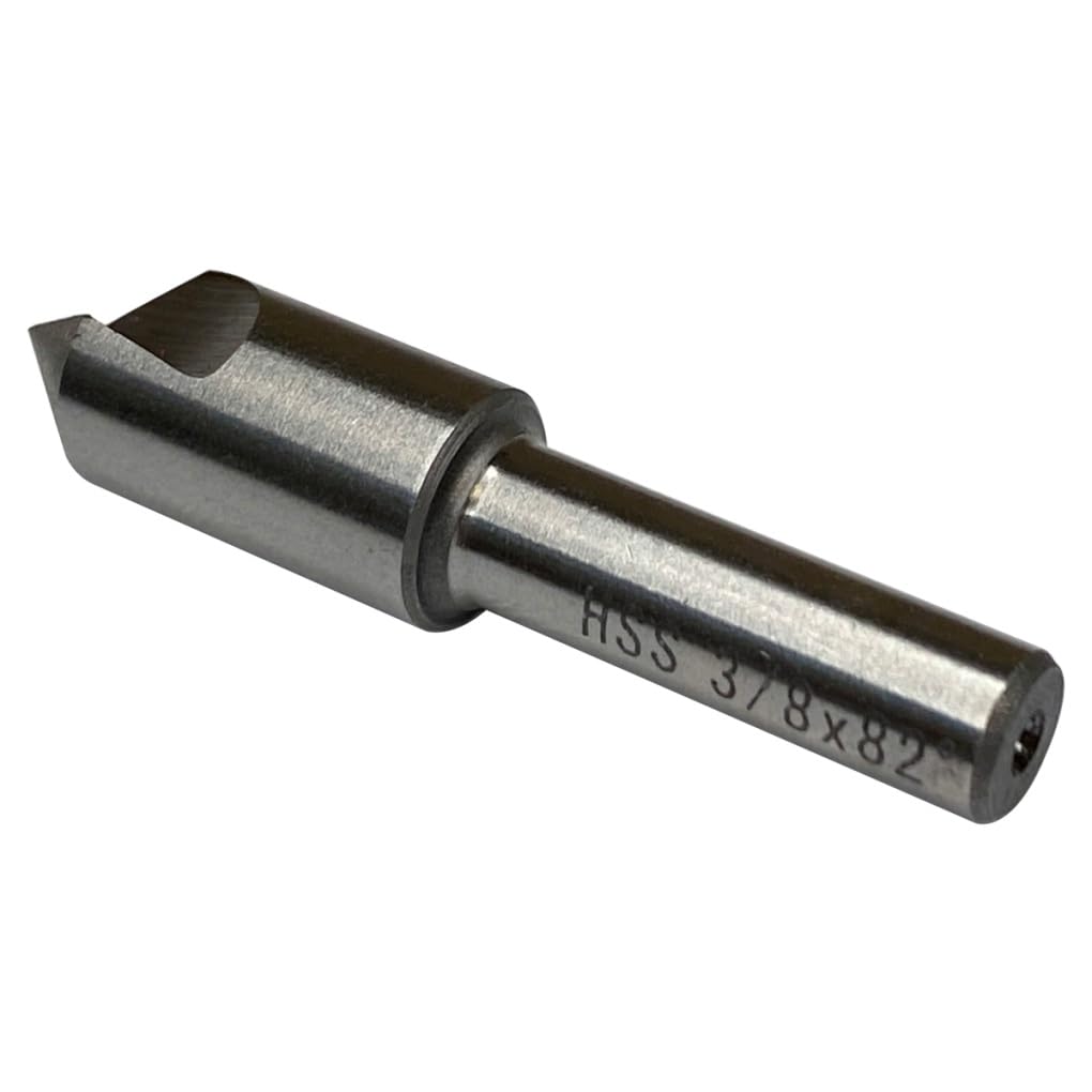 HHIP 2001-0375 3/8 Inch Single Flute 82 Degree HSS Countersink