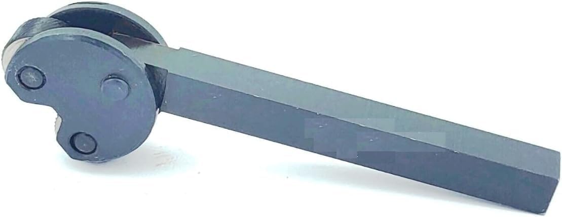 Buyohlic Pivot Head Knurling Tools Pattern 1/2" Sq. Shank (Pitch 2.0 mm)